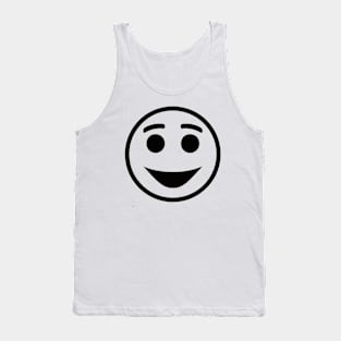 EMOTICON HAPPY MASK Tank Top